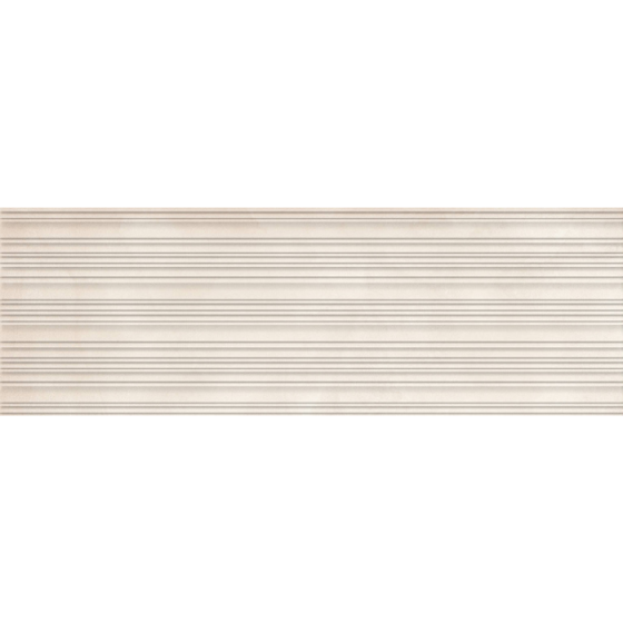 Πλακάκι τοίχου Keros Thames Line Beige 30×90 γυαλιστερό με ανάγλυφες γραμμές